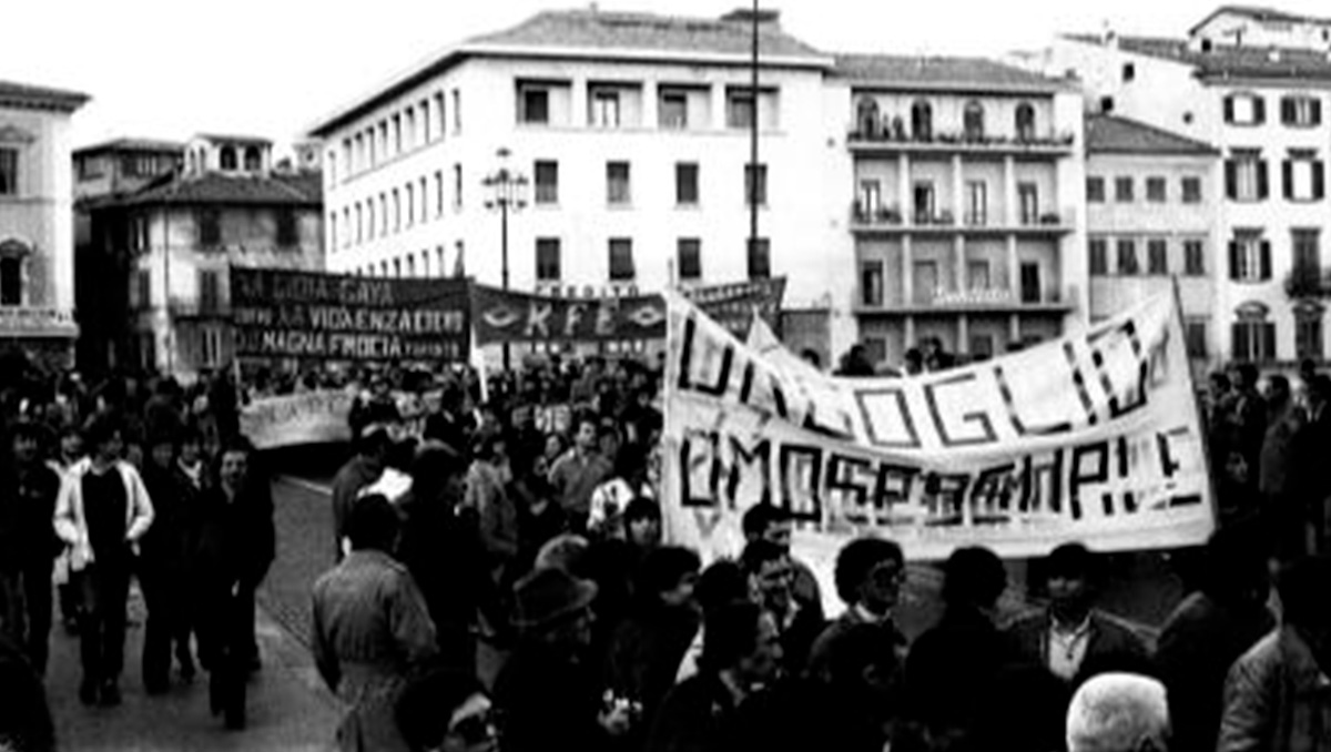 La manifestazione di Pisa del 1979